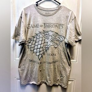 Game of Thrones T-Shirt House Stark Winter Is Coming
